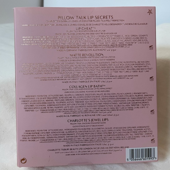 CHARLOTTE TILBURY NIB PILLOW TALK LIP SECRETS SET - Picture 2 of 3